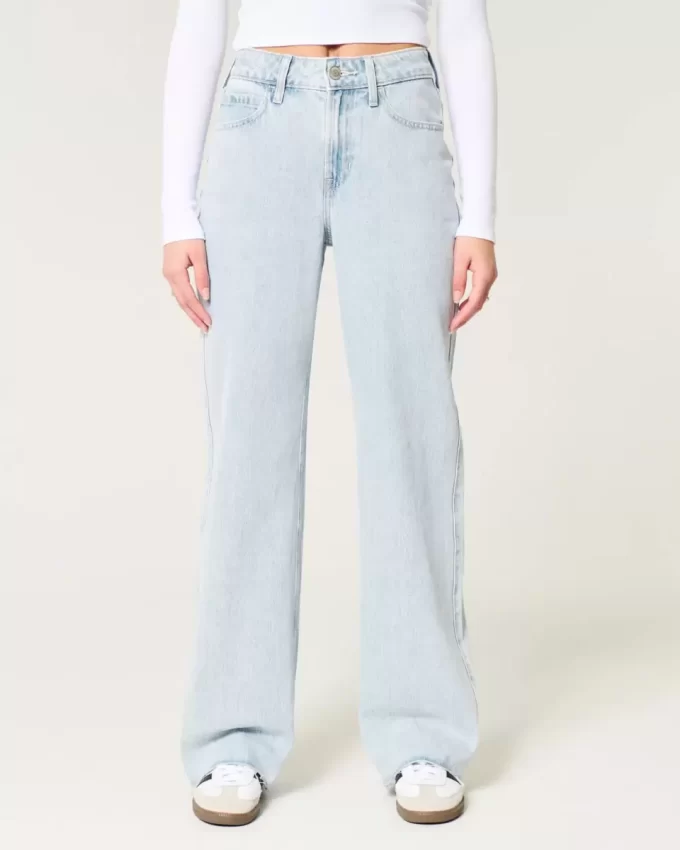 High-Rise Light Wash Baggy Farkut High-Rise Light Wash Baggy Farkut