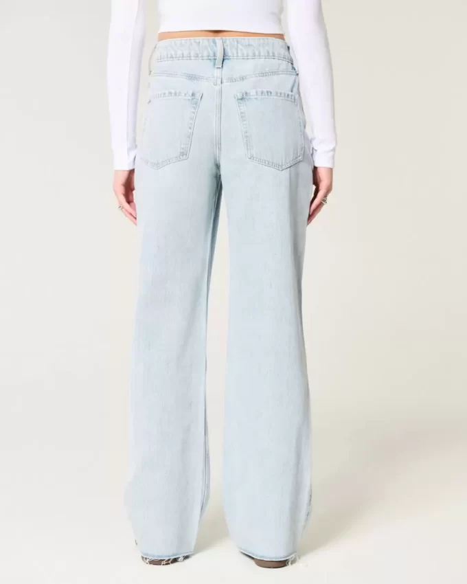 High-Rise Light Wash Baggy Farkut High-Rise Light Wash Baggy Farkut