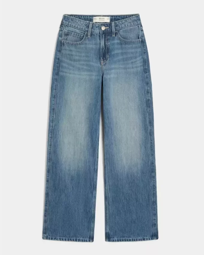 High-Rise Medium Wash Baggy Farkut High-Rise Medium Wash Baggy Farkut