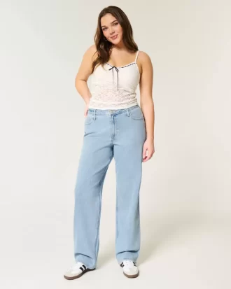 High-Rise Medium Wash Dad Farkut