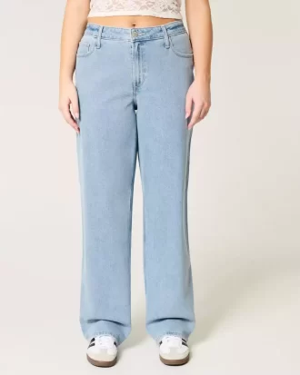 High-Rise Medium Wash Dad Farkut