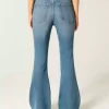 High-Rise Medium Wash Flare farkut High-Rise Medium Wash Flare farkut