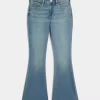 High-Rise Medium Wash Flare farkut High-Rise Medium Wash Flare farkut