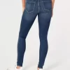 High Rise Medium Wash Jean leggingsit