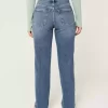 High-Rise Medium Wash Straight Farkut High-Rise Medium Wash Straight Farkut
