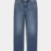 High-Rise Medium Wash Straight Farkut High-Rise Medium Wash Straight Farkut