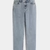 High-Rise Medium Wash Straight Farkut High-Rise Medium Wash Straight Farkut