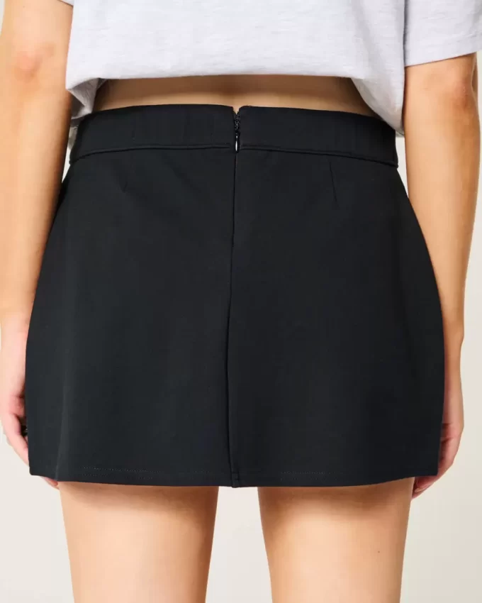 High-Rise Ponte A-Line Mini Skort High-Rise Ponte A-Line Mini Skort