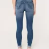 High-Rise repeytyneet Medium Wash Super Skinny Farkut