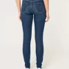 High-Rise repeytyneet tumma pesu Super Skinny farkut High-Rise repeytyneet tumma pesu Super Skinny farkut