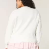 Hollister Comfy Cloud Croissant Graphic Crew -villapaita
