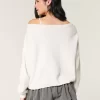 Hollister Comfy Cloud Easy Off-the-Shoulder Deer Graafinen villapaita Hollister Comfy Cloud Easy Off-the-Shoulder Deer Graafinen villapaita