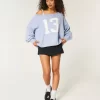 Hollister Comfy Cloud Easy Off-the-Shoulder Number Graphic -villapaita Hollister Comfy Cloud Easy Off-the-Shoulder Number Graphic -villapaita