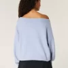 Hollister Comfy Cloud Easy Off-the-Shoulder Number Graphic -villapaita Hollister Comfy Cloud Easy Off-the-Shoulder Number Graphic -villapaita