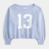 Hollister Comfy Cloud Easy Off-the-Shoulder Number Graphic -villapaita Hollister Comfy Cloud Easy Off-the-Shoulder Number Graphic -villapaita