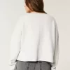 Hollister Comfy Cloud Graphic Notch Neck -neule Hollister Comfy Cloud Graphic Notch Neck -neule