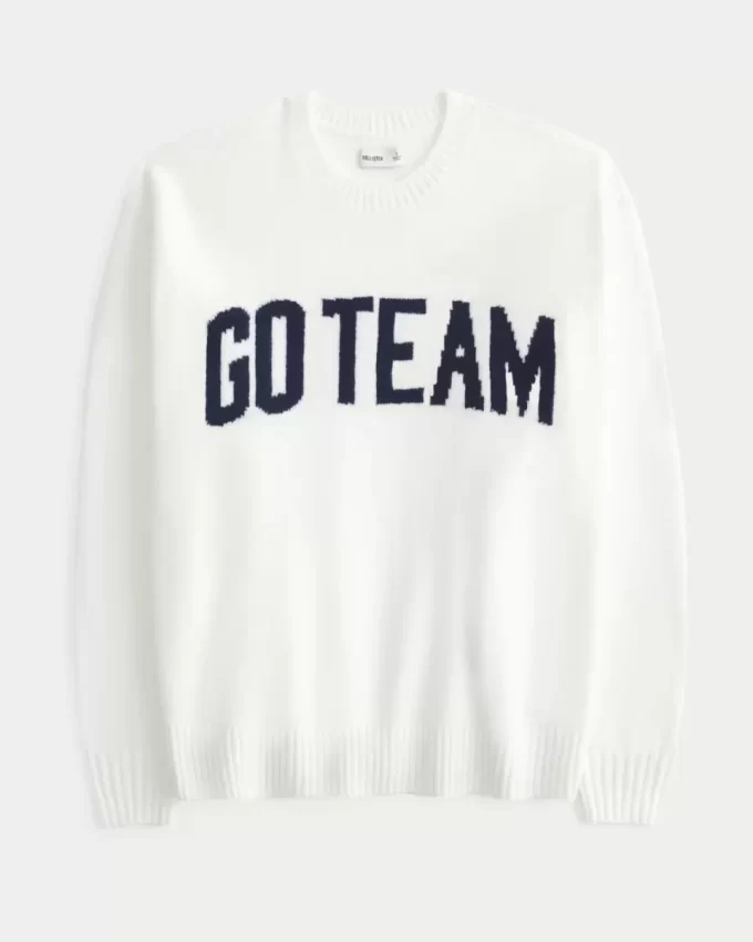 Hollister Comfy Cloud Oversized Go Team Graafinen villapaita