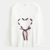 Hollister Comfy Cloud Oversized Heart villapaita Hollister Comfy Cloud Oversized Heart villapaita