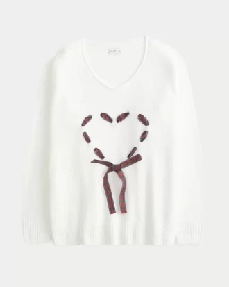 Hollister Comfy Cloud Oversized Heart villapaita