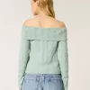 Hollister Comfy Cloud Stitchy off-the-shoulder villapaita