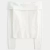 Hollister Comfy Cloud Stitchy off-the-shoulder villapaita