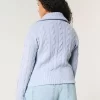 Hollister Comfy Cloud vetoketjullinen villapaita