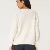 Hollister Comfy Cloud Ylisuuri V-kaula-neule
