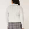 Hollister Comfy Cloud Zip-Up Cable-Net villapaita Hollister Comfy Cloud Zip-Up Cable-Net villapaita