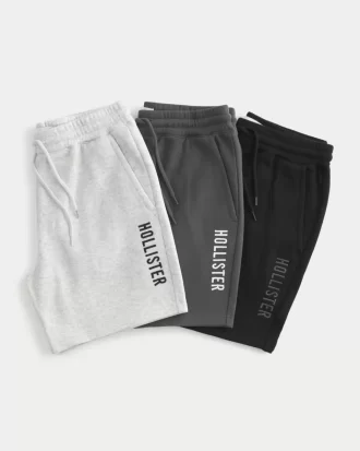 Hollister Feel Good Fleece-logohousut 3 kpl