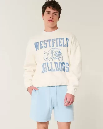 Hollister Feel Good löysät fleece-shortsit