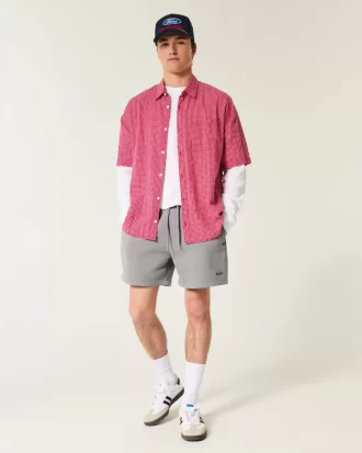Hollister Feel Good löysät fleece-shortsit