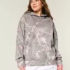 Hollister Feel Good -ylikokoinen Camo-huppari