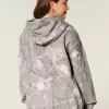 Hollister Feel Good -ylikokoinen Camo-huppari