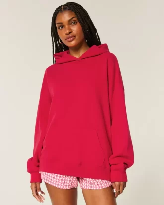 Hollister Feel Good -ylikokoinen huppari