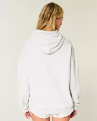 Hollister Feel Good -ylikokoinen huppari