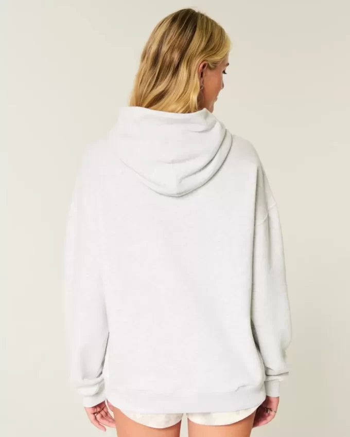 Hollister Feel Good -ylikokoinen huppari