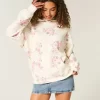 Hollister Feel Good Ylisuuri kukkakuvioinen huppari Hollister Feel Good Ylisuuri kukkakuvioinen huppari