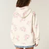 Hollister Feel Good Ylisuuri kukkakuvioinen huppari Hollister Feel Good Ylisuuri kukkakuvioinen huppari