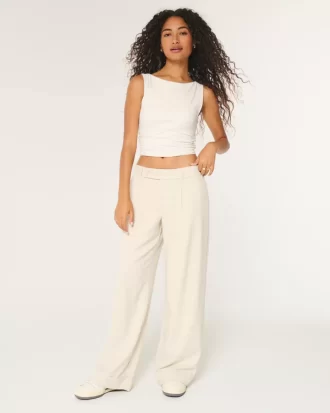Hollister Livvy matalat leveälahkeiset housut