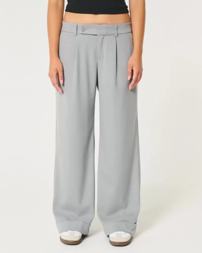 Hollister Livvy matalat leveälahkeiset housut Hollister Livvy matalat leveälahkeiset housut