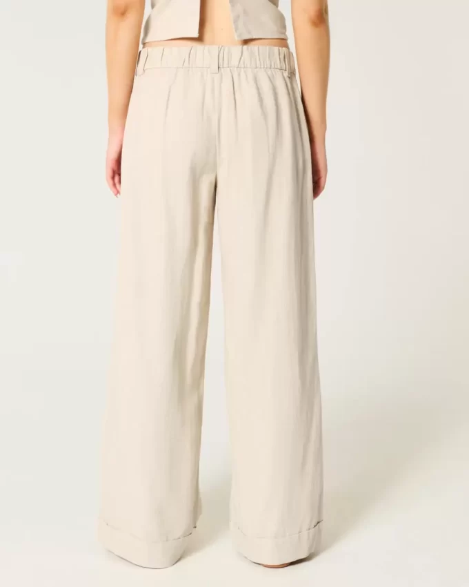 Hollister Livvy matalat leveälahkeiset housut Hollister Livvy matalat leveälahkeiset housut