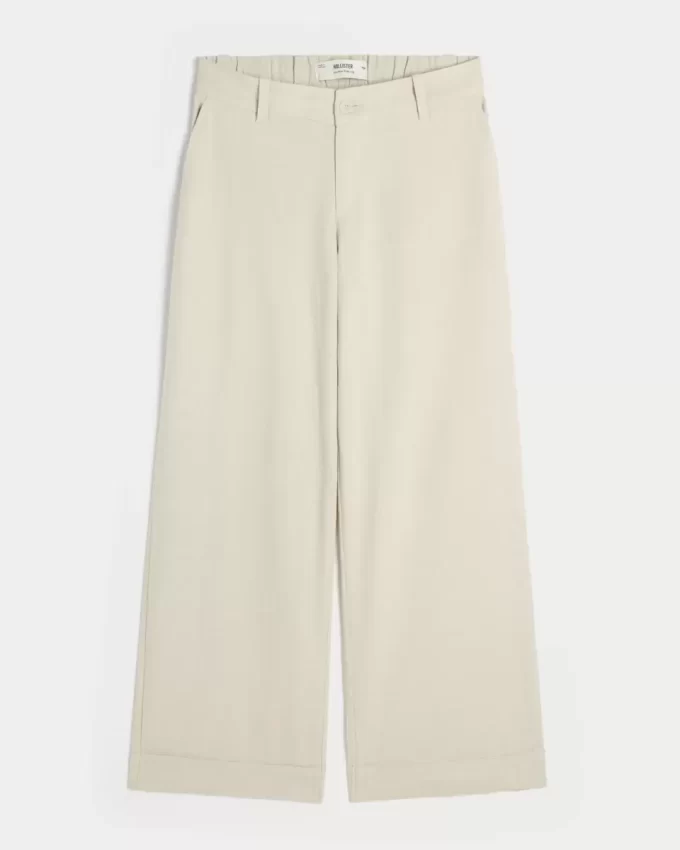 Hollister Livvy matalat leveälahkeiset housut Hollister Livvy matalat leveälahkeiset housut