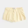 Hollister Livvy matalat pellavasekoitushortsit Hollister Livvy matalat pellavasekoitushortsit