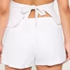 Hollister Livvy matalat pellavasekoitushortsit 3″ Hollister Livvy matalat pellavasekoitushortsit 3″
