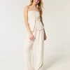 Hollister Livvy Ultra High-Rise leveälahkeiset housut Hollister Livvy Ultra High-Rise leveälahkeiset housut