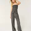 Hollister Livvy Ultra High-Rise leveälahkeiset housut Hollister Livvy Ultra High-Rise leveälahkeiset housut