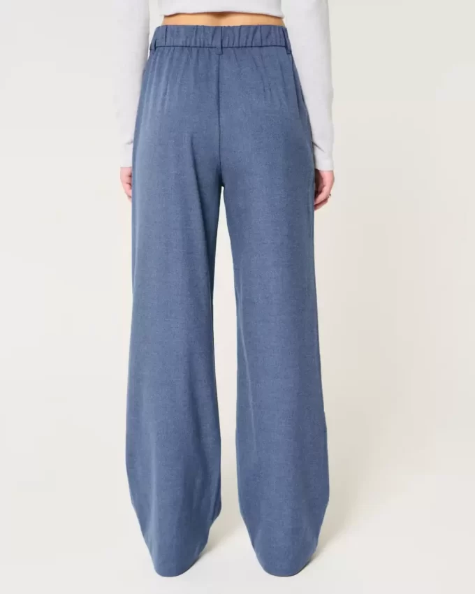 Hollister Livvy Ultra High-Rise leveälahkeiset housut Hollister Livvy Ultra High-Rise leveälahkeiset housut
