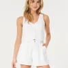 Hollister Livvy Ultra High-Rise pellavasekoite shortsit Hollister Livvy Ultra High-Rise pellavasekoite shortsit