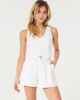 Hollister Livvy Ultra High-Rise pellavasekoite shortsit