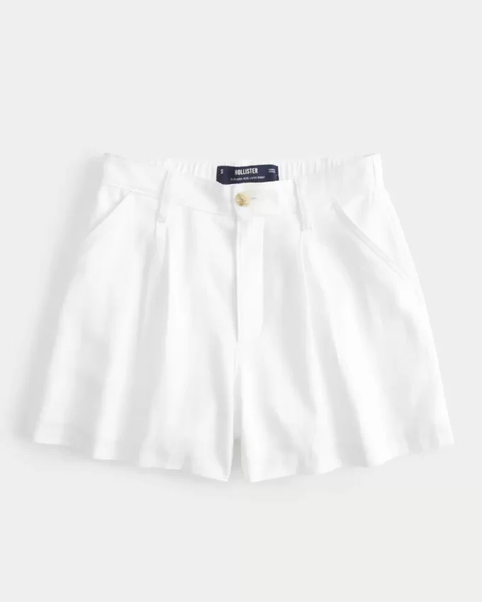 Hollister Livvy Ultra High-Rise pellavasekoite shortsit Hollister Livvy Ultra High-Rise pellavasekoite shortsit